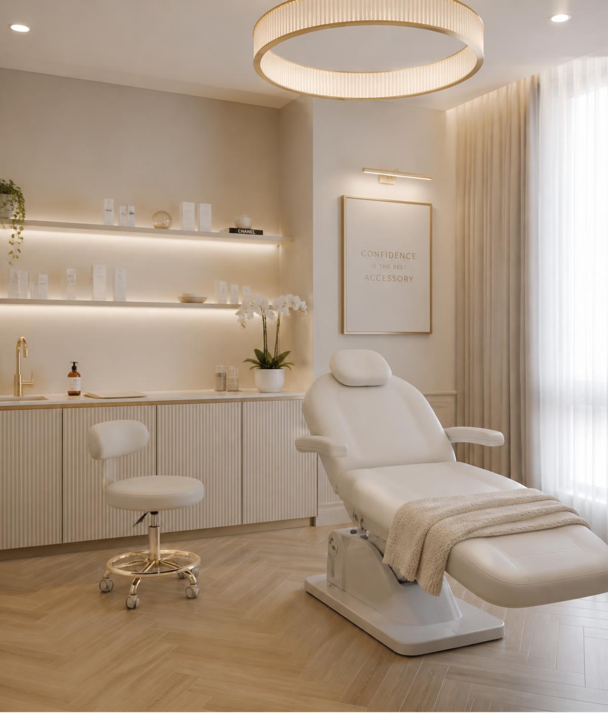 The Asuare Aesthetics treatment suite